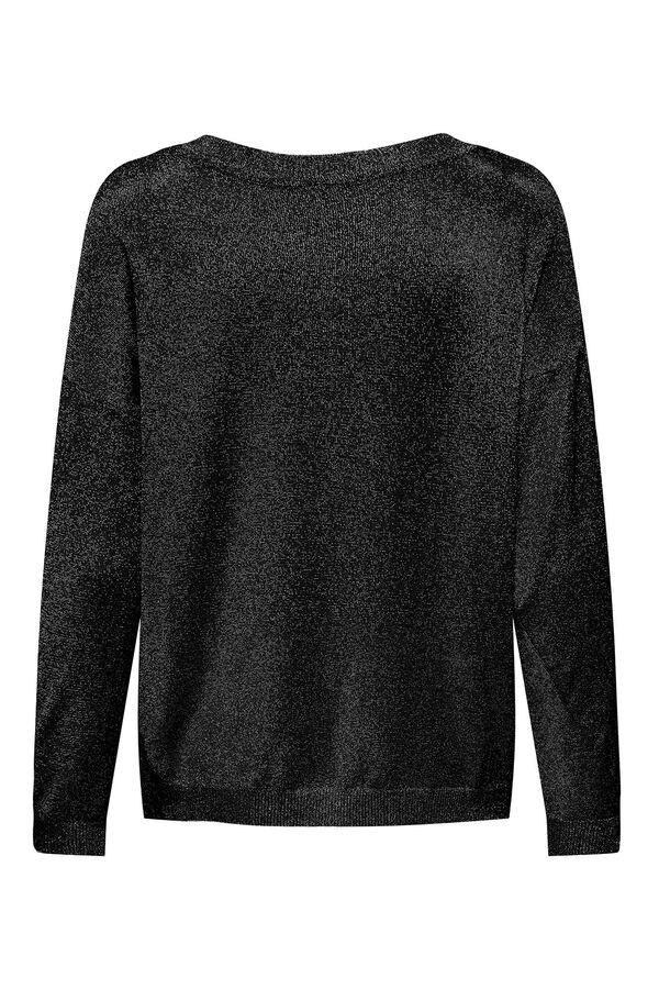 Only Jersey de punto negro