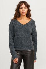 Jack & Jones Camisola gola em bico cinzento