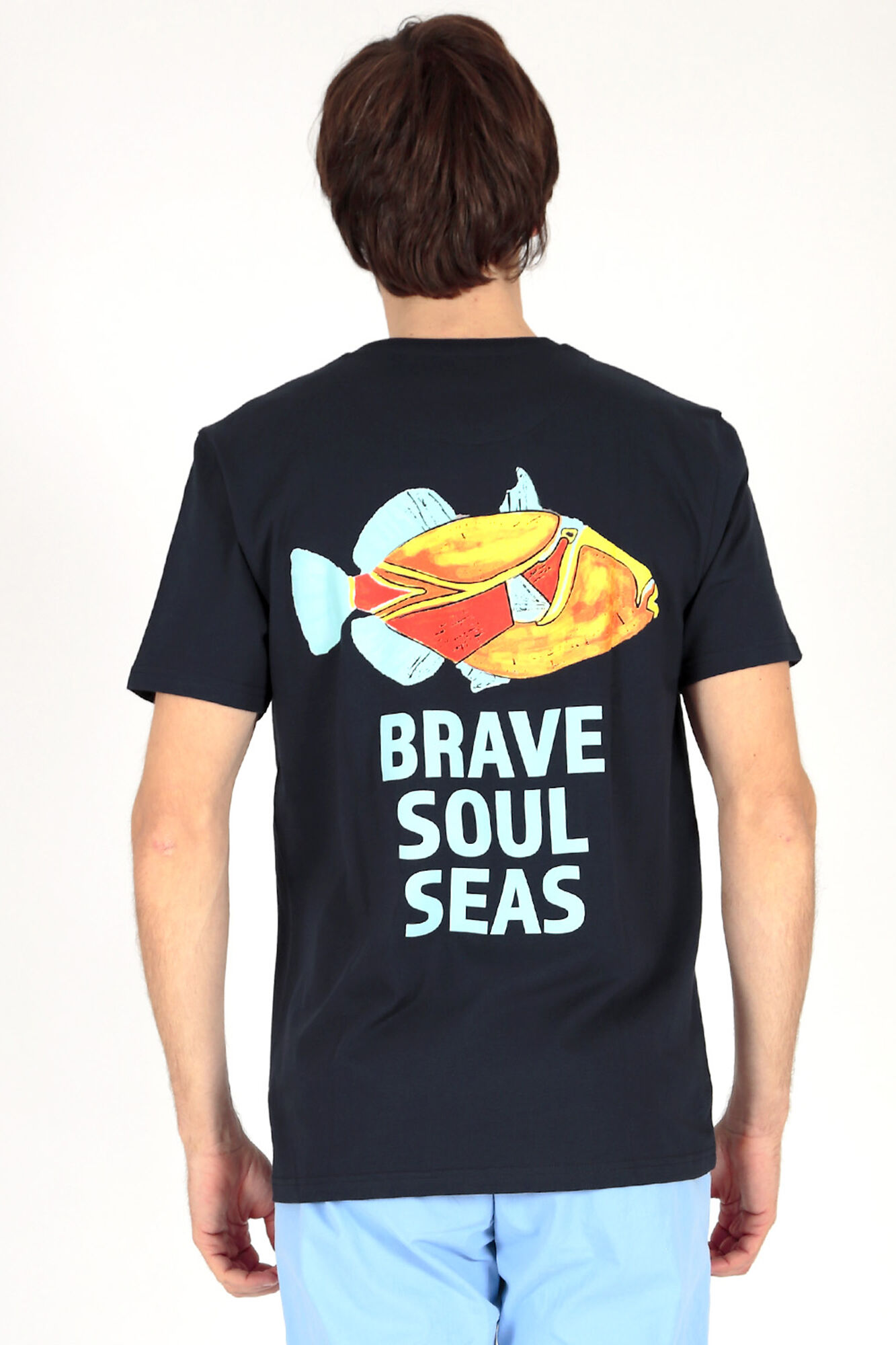 Brave Soul Camiseta estampada en espalda