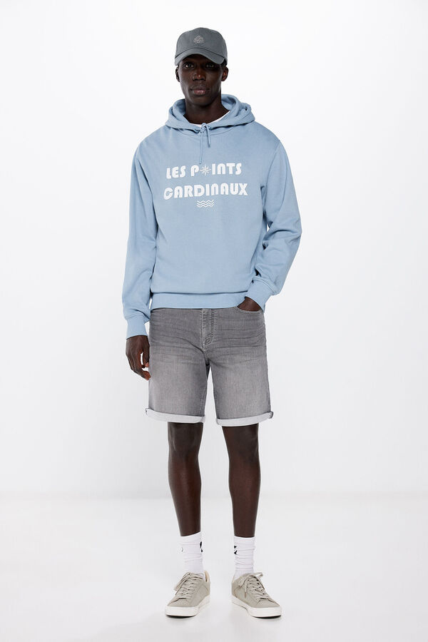 Springfield Bermuda vaquera slim fit gris