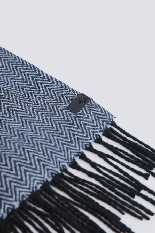 Springfield Bufanda gris espiga gris