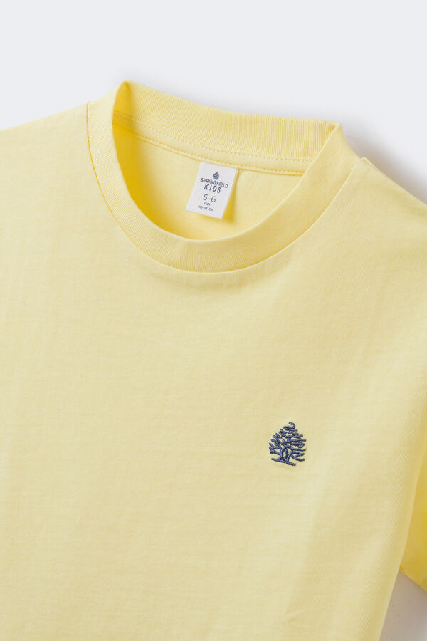 Springfield Kids T-shirt logo Springfield menino estampado