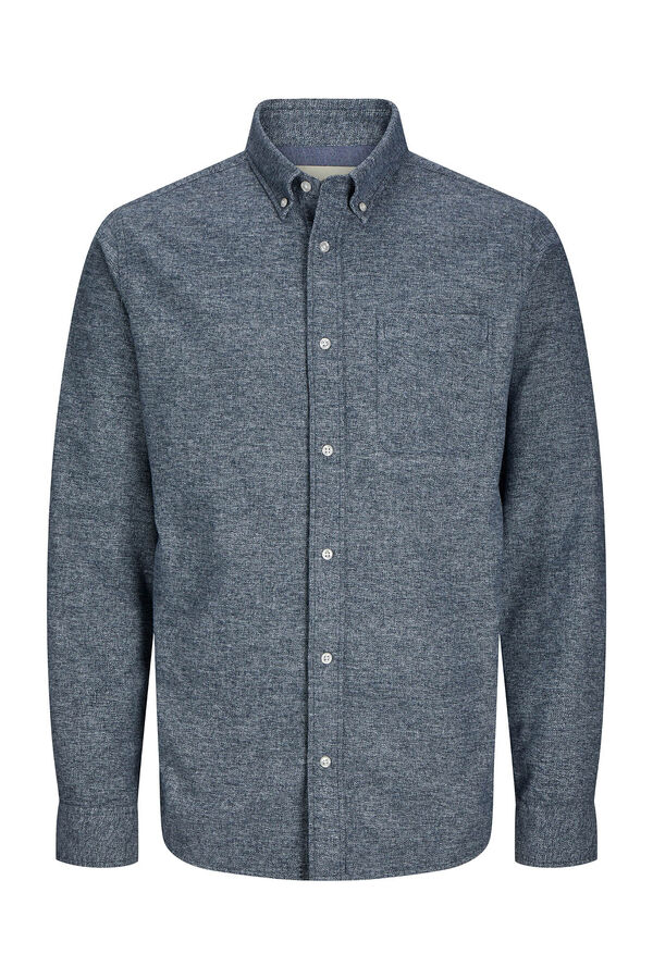 Jack & Jones PLUS Camisa de flanela Comfort fit Plus azul