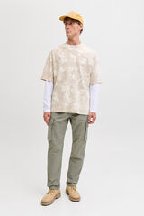 Jack & Jones Pantal&oacute;n cargo relaxed fit kaki