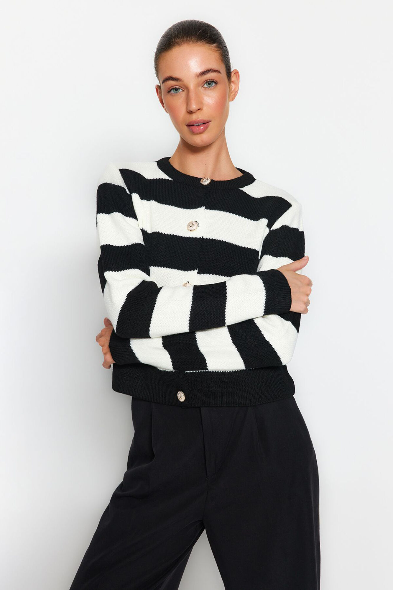 Trendyol Casaco de malha