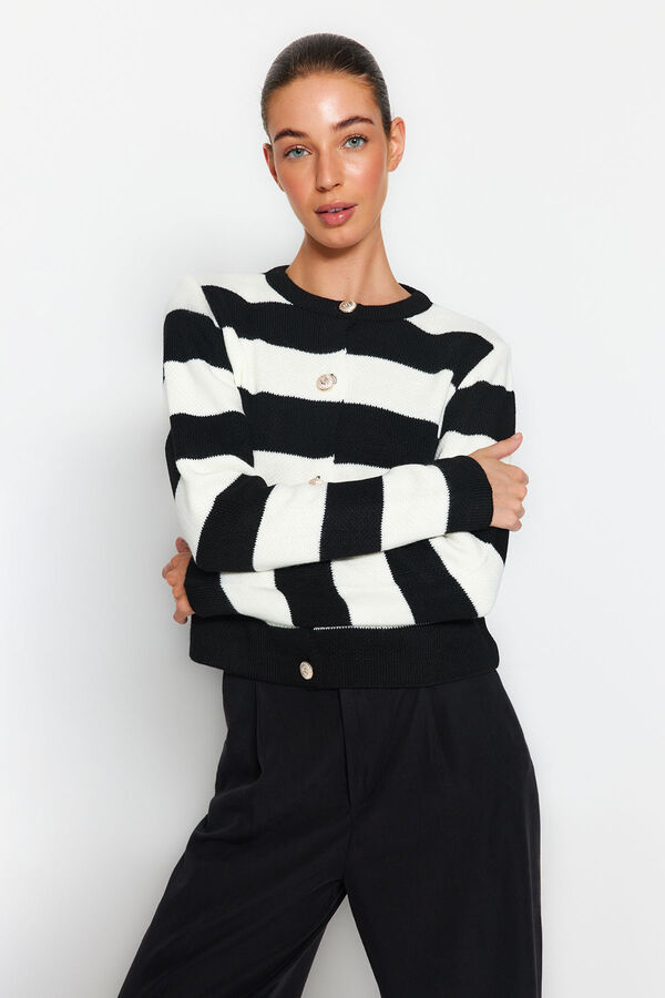 Trendyol Casaco de malha bege