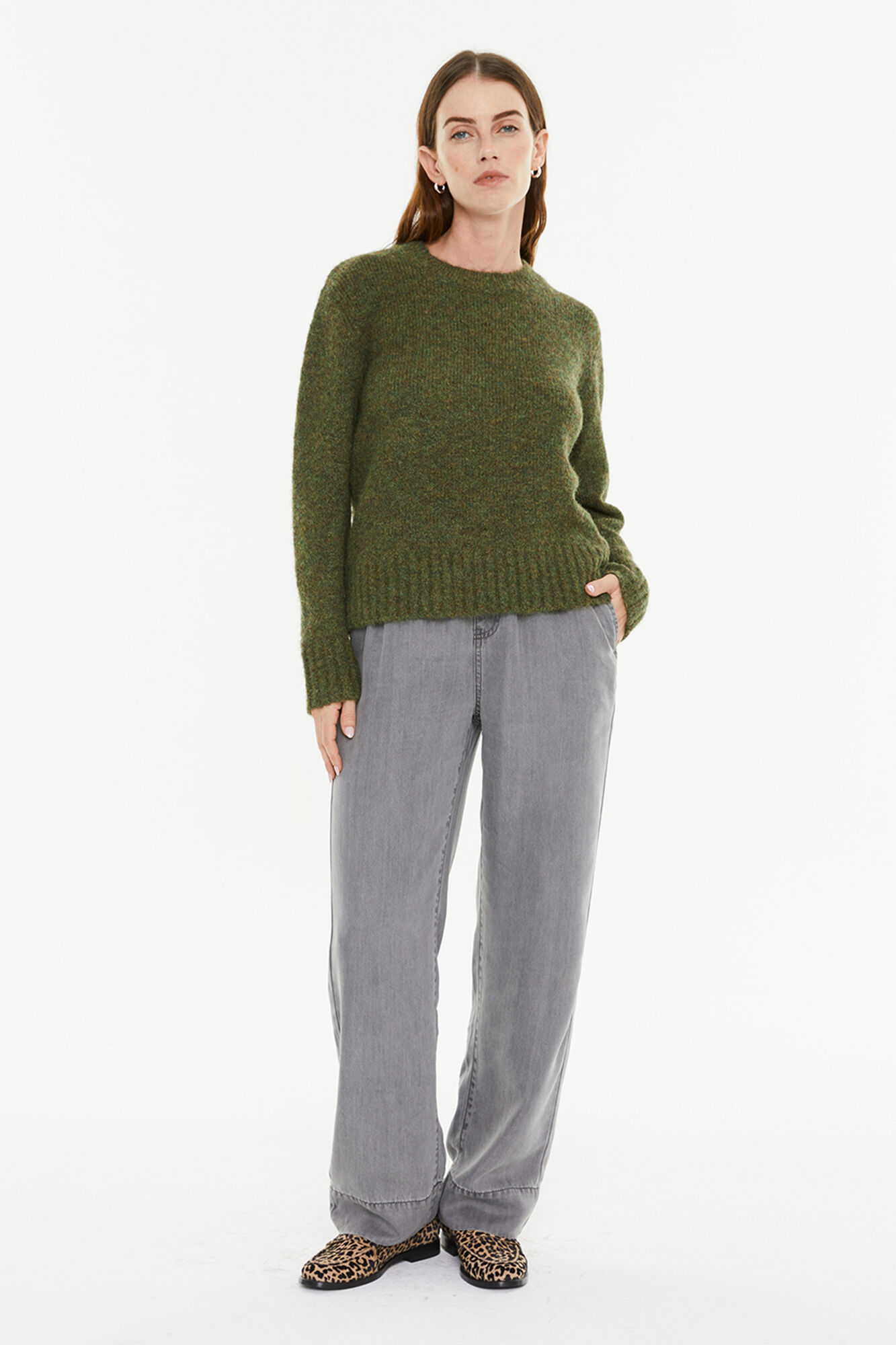 System Action Jersey cuello redondo