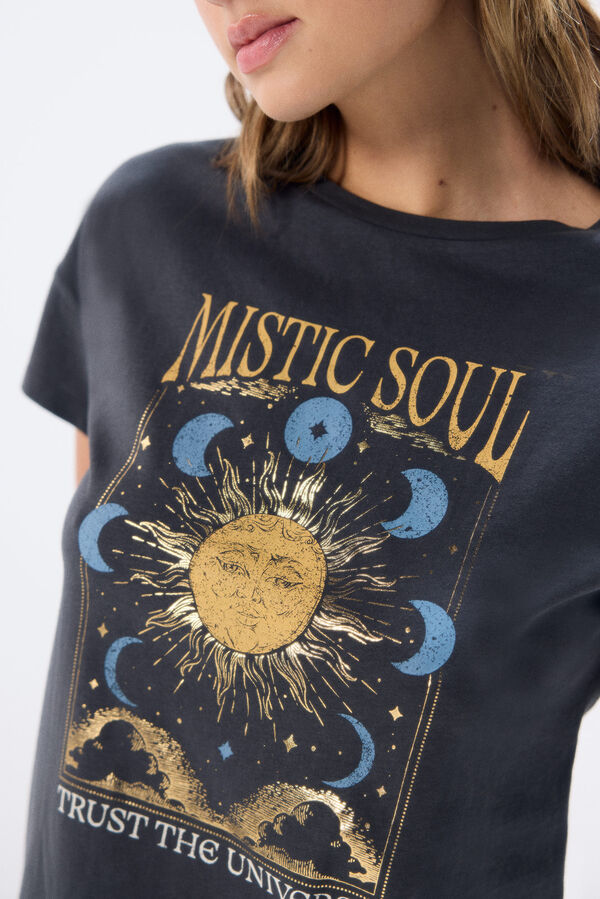 Springfield Camiseta "Mistic soul" gris