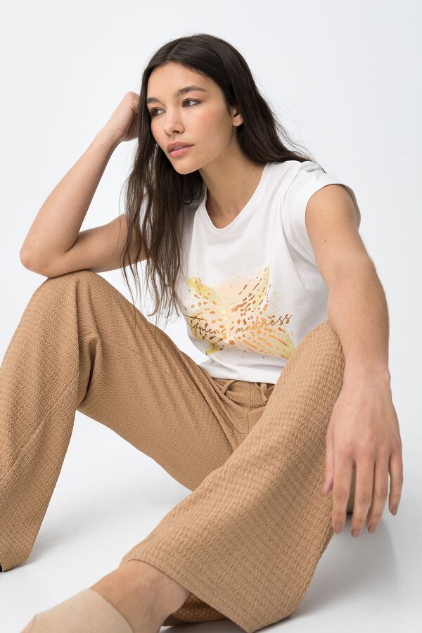 Tiffosi Camisola de manga curta branco