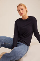 Springfield T-shirt Ombros Crochet azul