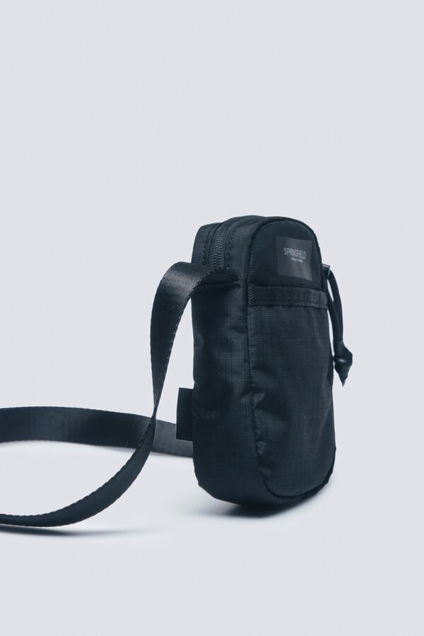 Springfield Bolso peque&ntilde;o cruzado negro negro
