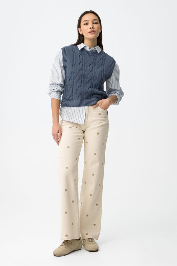 Tiffosi Cal&ccedil;a jeans jeans bege