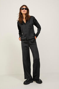 Jack & Jones Camisa acetinada de manga comprida