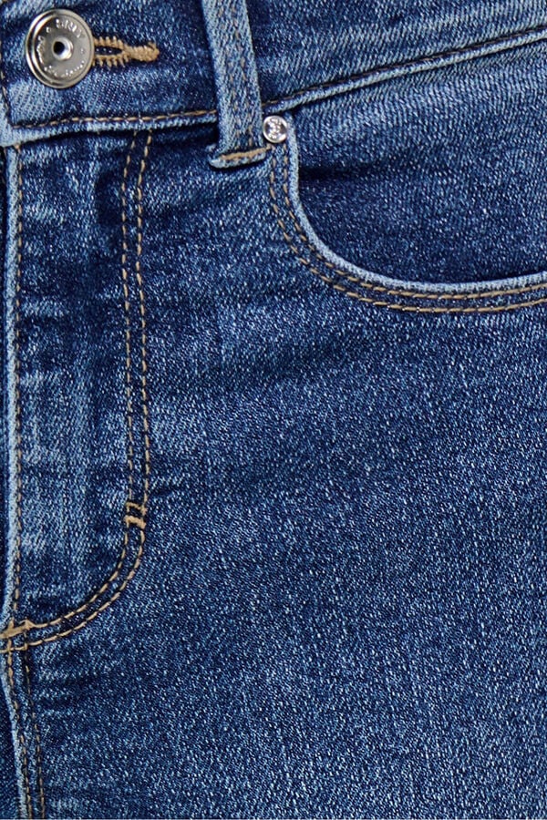 Only Girls Cal&ccedil;as jeans skinny para meninas azul