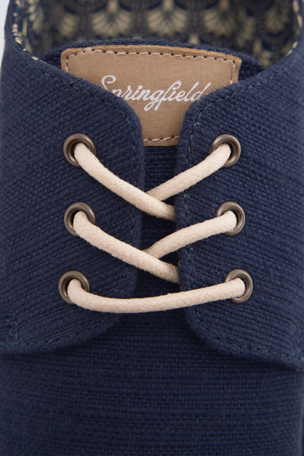 Springfield Alpercata de atacadores r&uacute;stica azul
