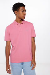 Springfield Polo piqu&eacute; b&aacute;sico regular fit rosa