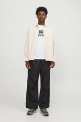 Jack & Jones Sweatshirt print à frente branco