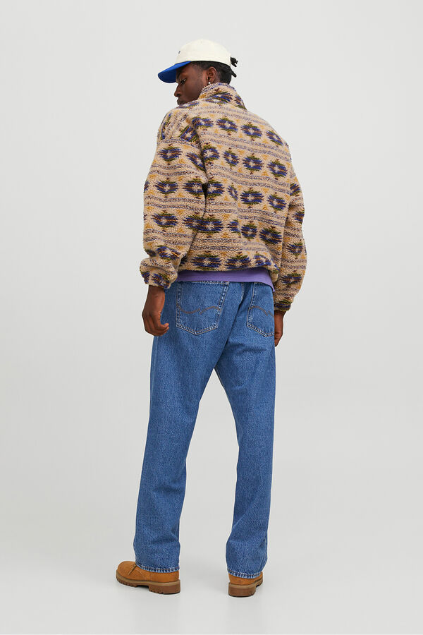 Jack & Jones Sudadera teddy gris