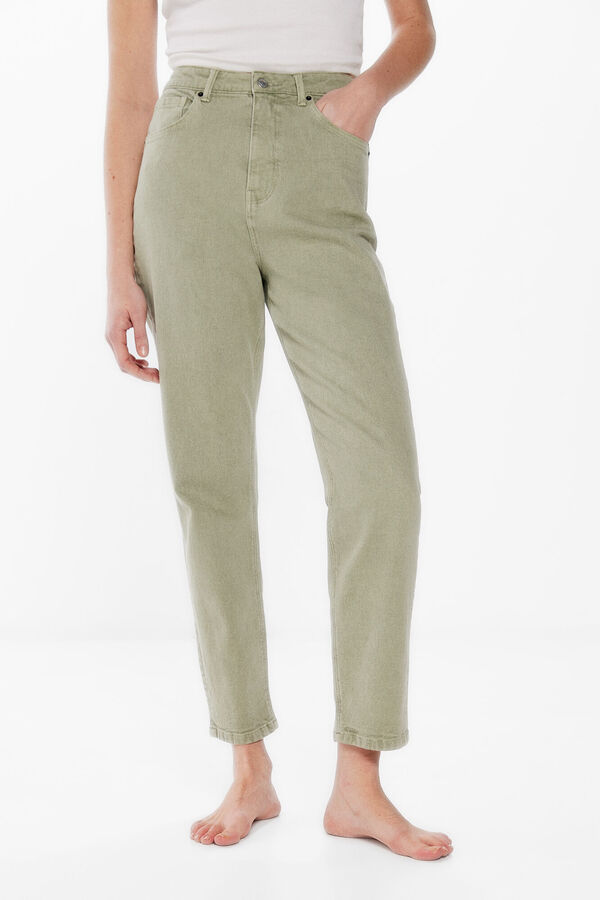 Springfield Jeans Mom verde