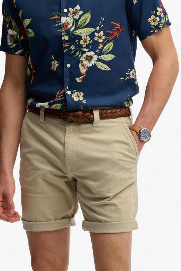 Superdry Bermuda chino beige