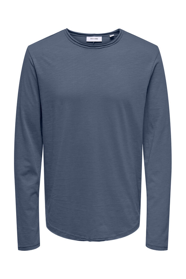 Only & Sons T-shirt manga azul