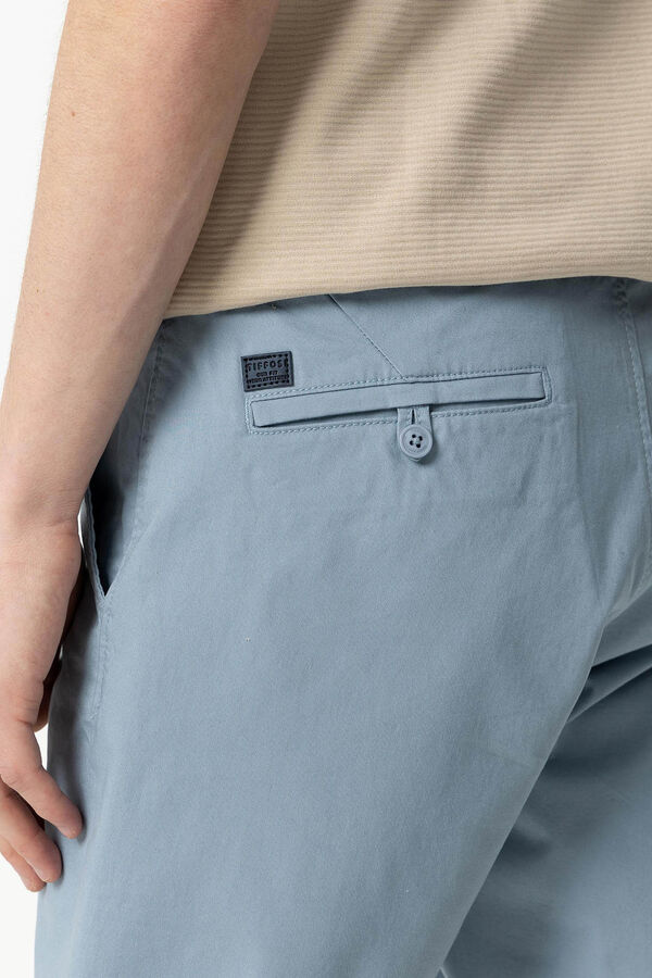 Tiffosi Bermuda Chino Slim Fit azul