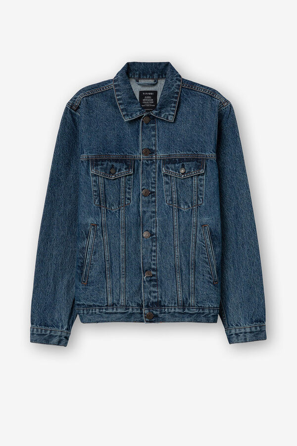 Tiffosi Cazadora Denim azul