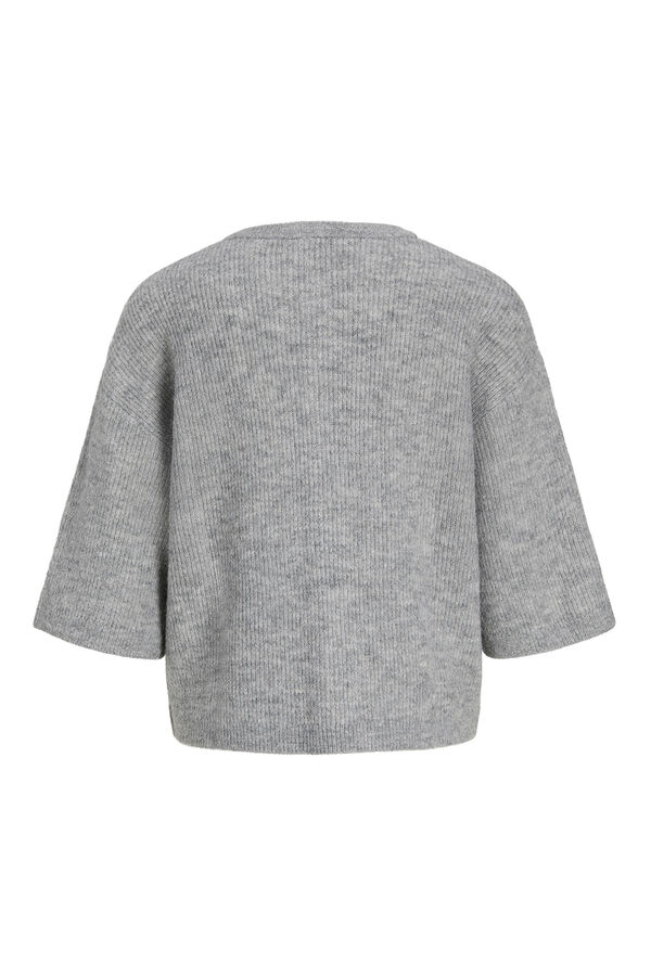 Jack & Jones Cardigan de puno con botones gris