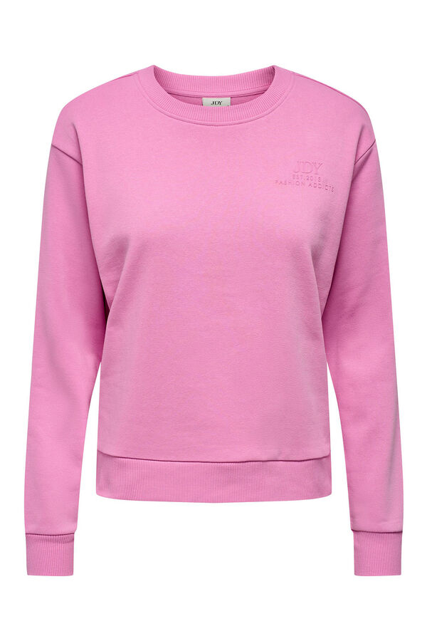 Springfield Sweatshirt gola redonda roxo