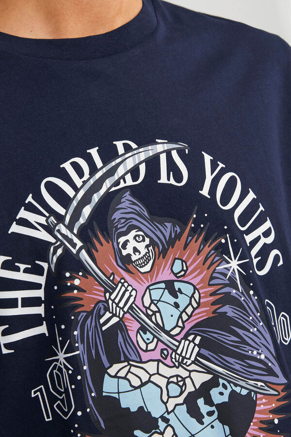 Jack & Jones Camiseta fit estándar gris