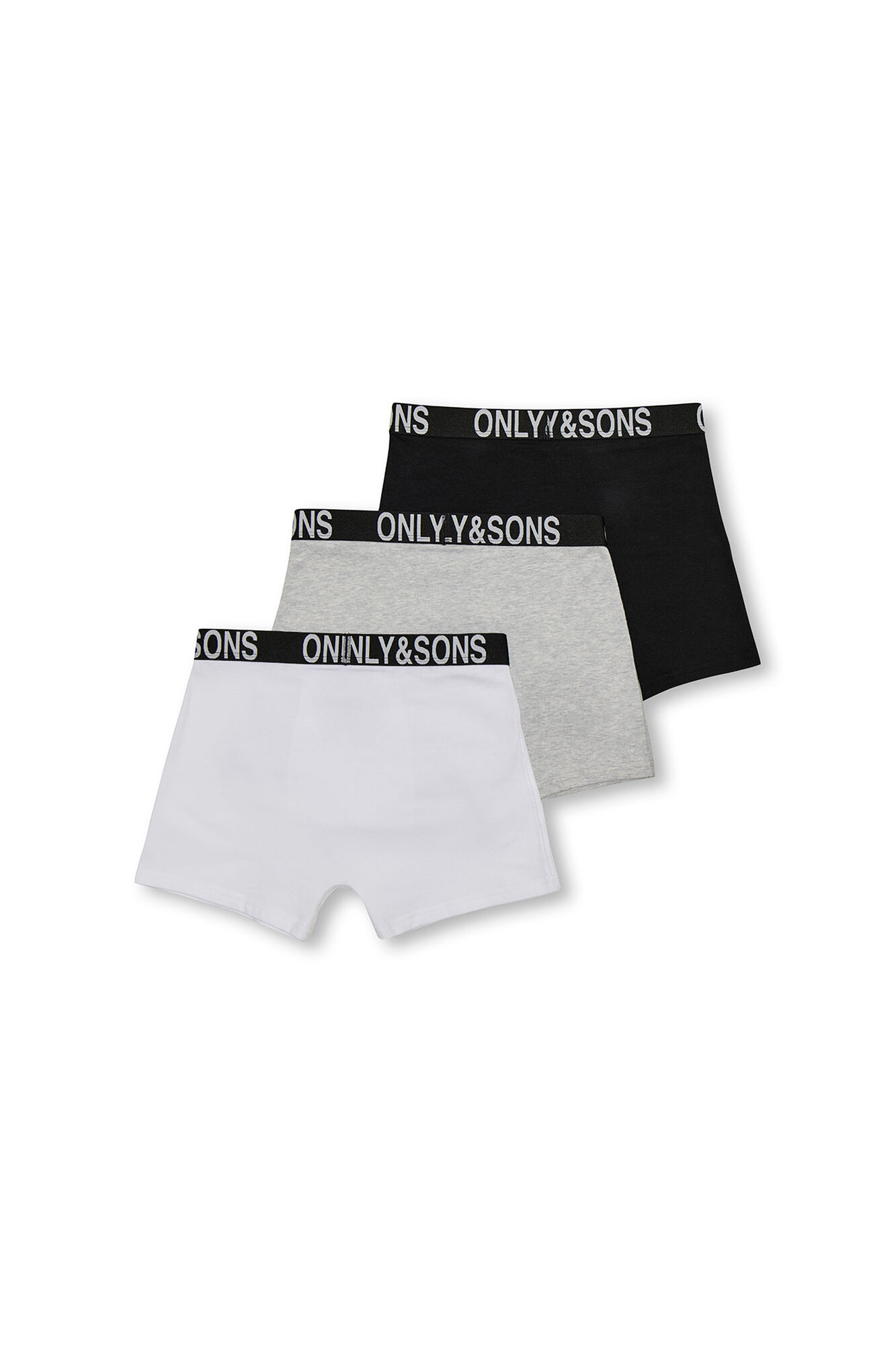 Only & Sons Junior Pacote com 3 cuecas boxer