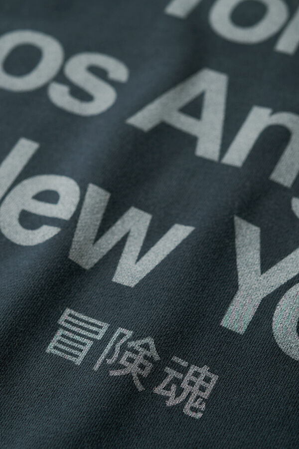 Superdry Sweatshirt gola redonda azul