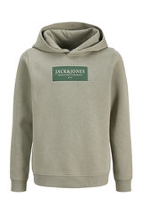 Jack & Jones Junior Sudadera b&aacute;sica logo verde