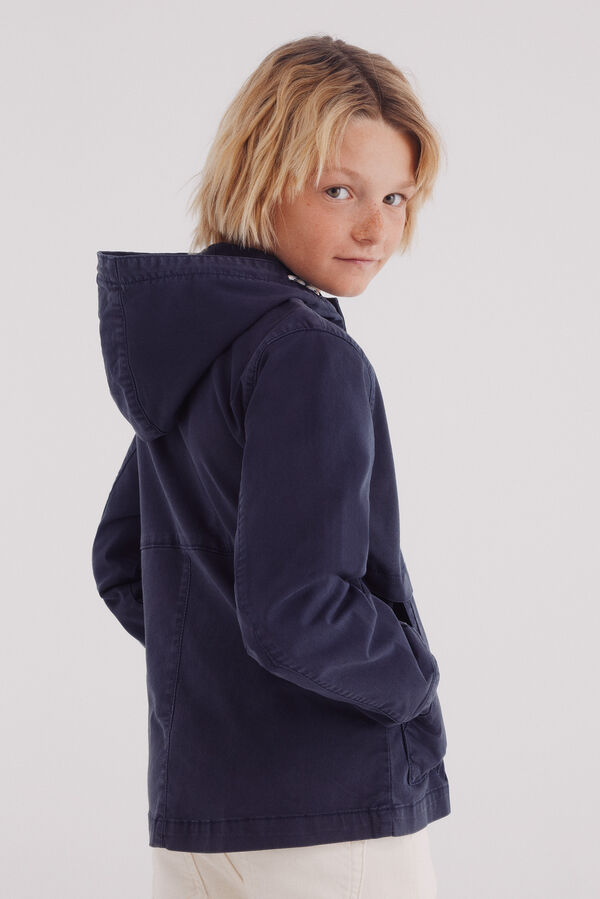 Springfield Kids Parka algodonera ni&ntilde;o azul