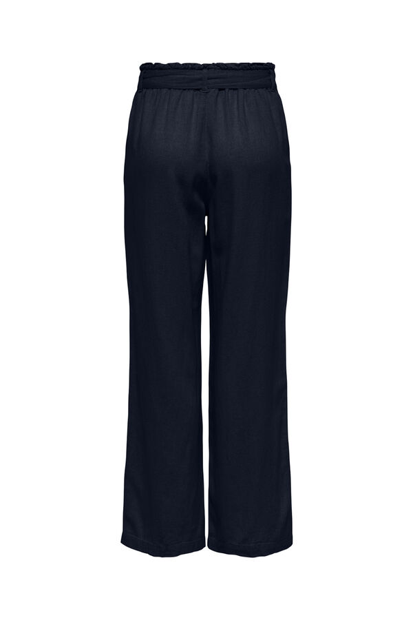 JDY Pantal&oacute;n largo de lino gris