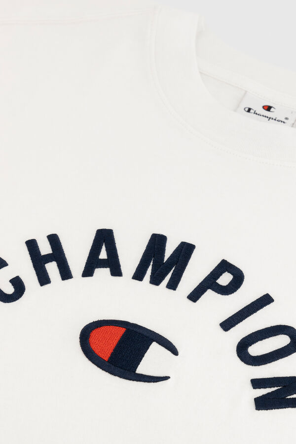 Champion Camiseta de algod&oacute;n hombre blanco