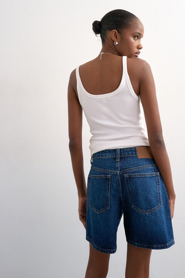Topshop Cal&ccedil;&otilde;es de jeans azul