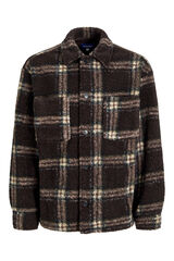 Jack & Jones Sobrecamisa teddy castanho