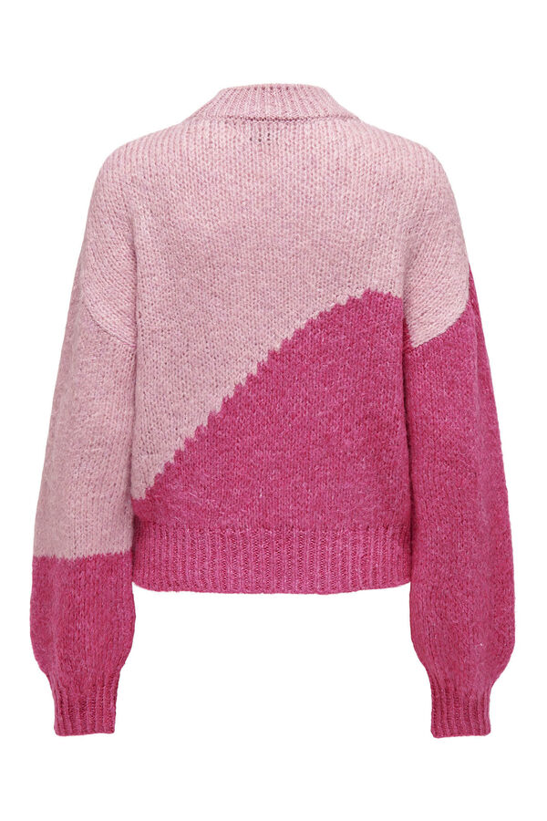 JDY Jersey de punto estampado morado/lila