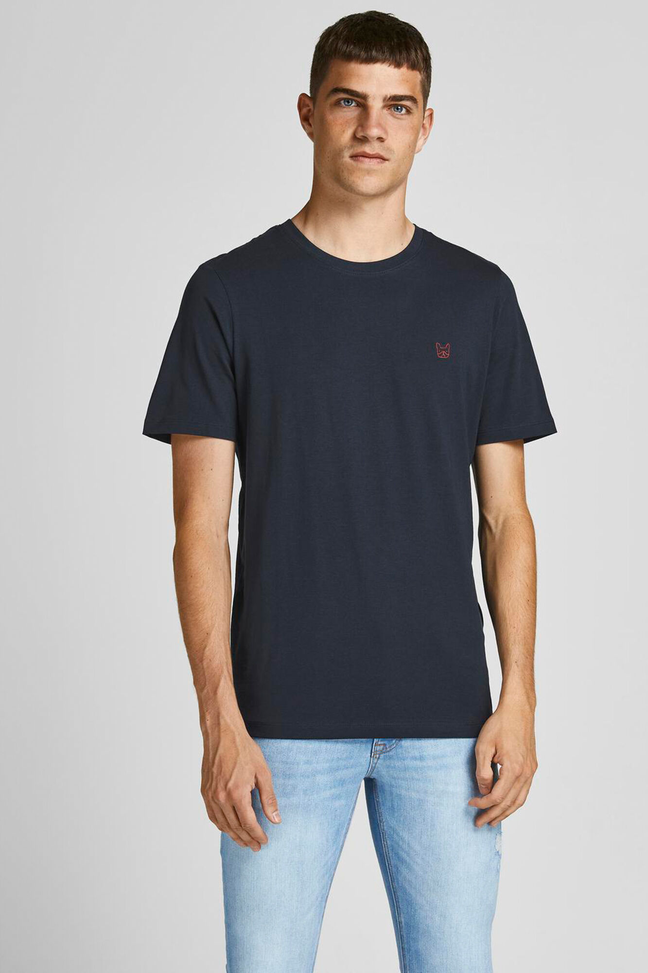 Jack & Jones Camiseta slim fit de algod&atilde;o