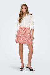 JDY Minissaia folhos cinzento