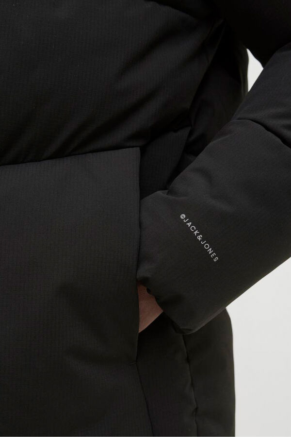 Jack & Jones Chaqueta puffer corta negro