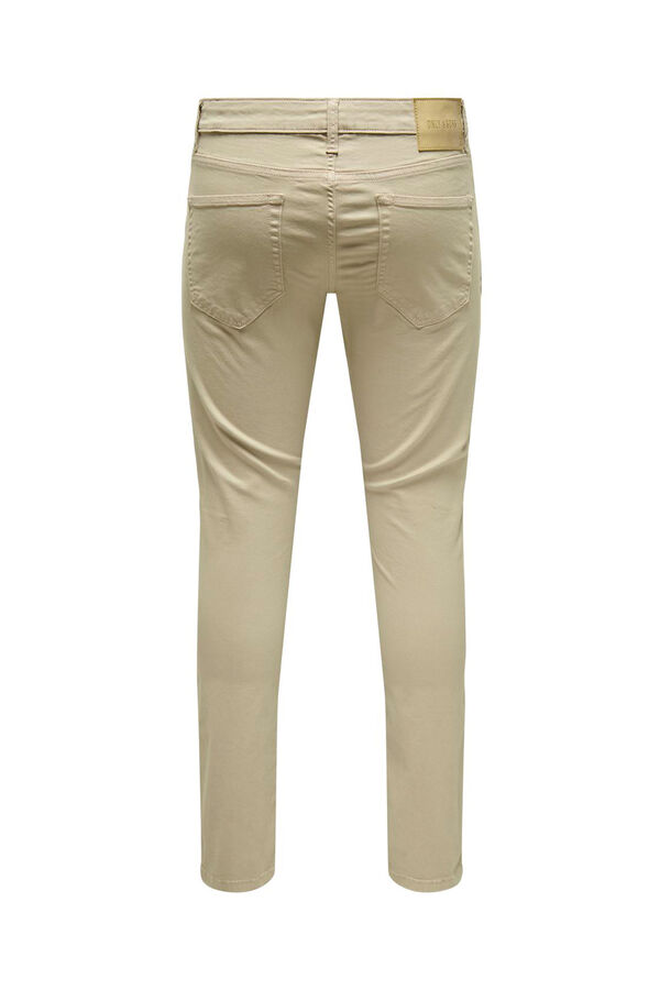 Only & Sons Jeans slim fit masculino cinzento