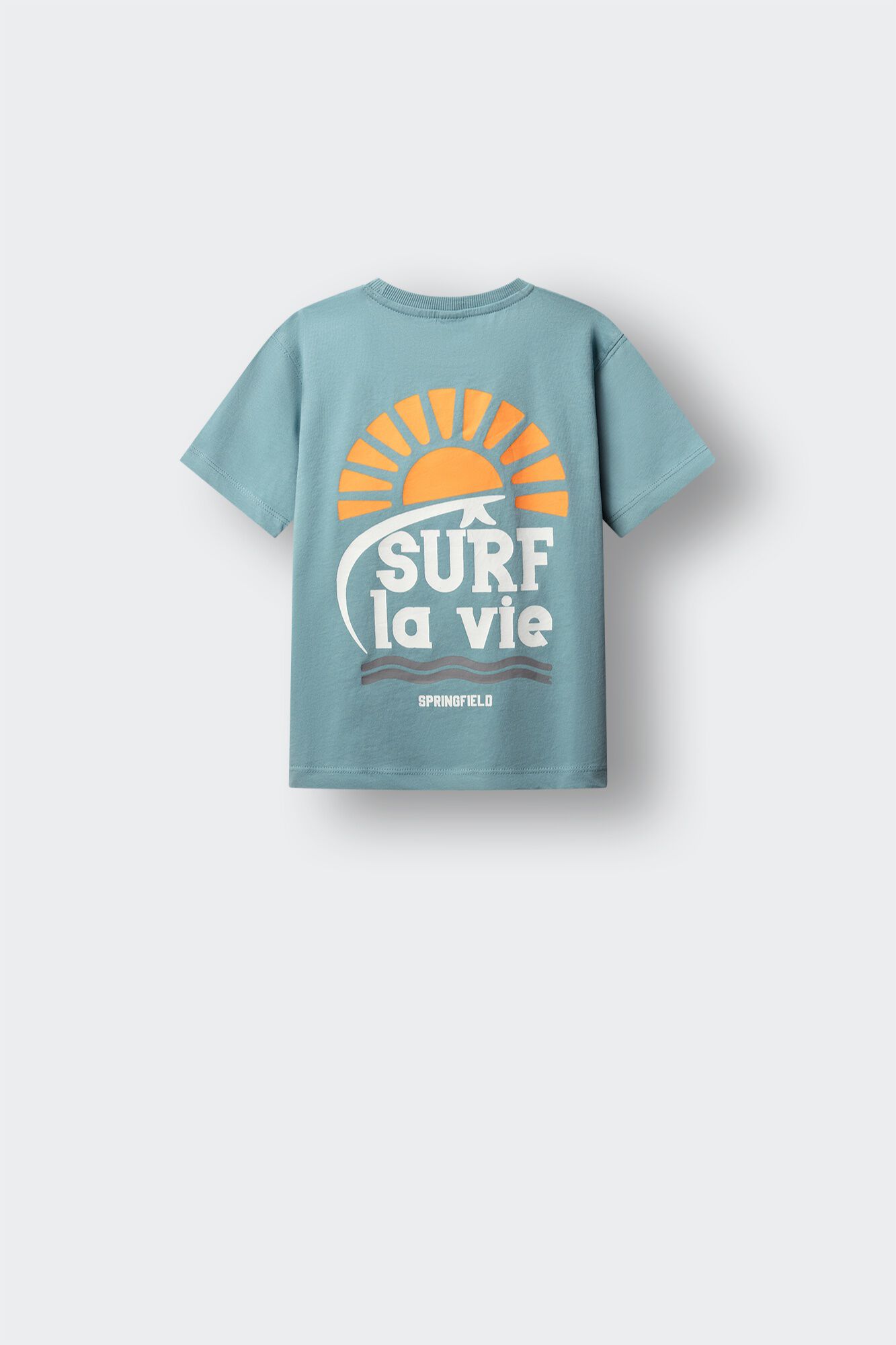 Springfield Kids Camiseta manga corta "Surf la vie" ni&ntilde;o