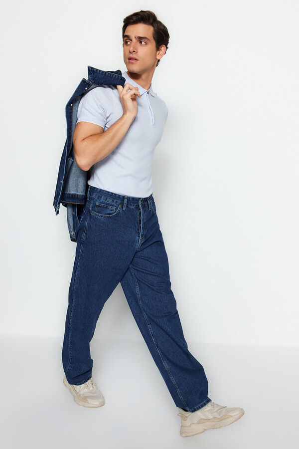 Trendyol Jeans regular de hombre azul