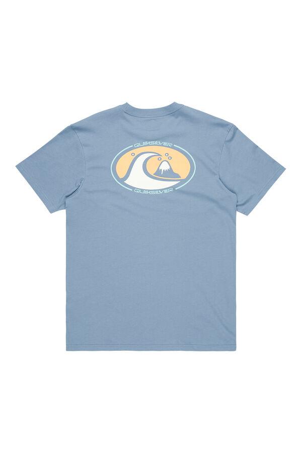 Quiksilver  Camiseta masculina de manga curta azul