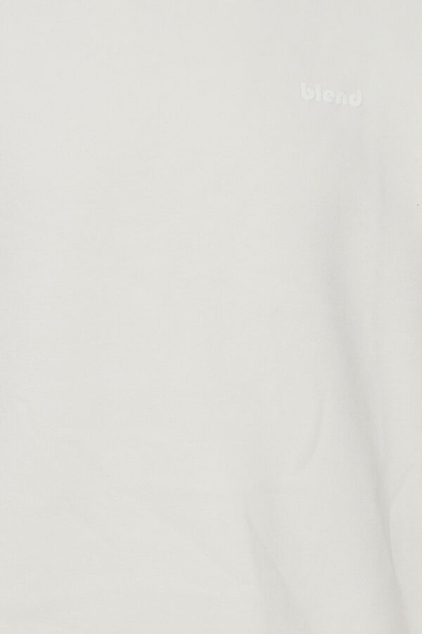 Blend Sudadera Cuello Redondo blanco