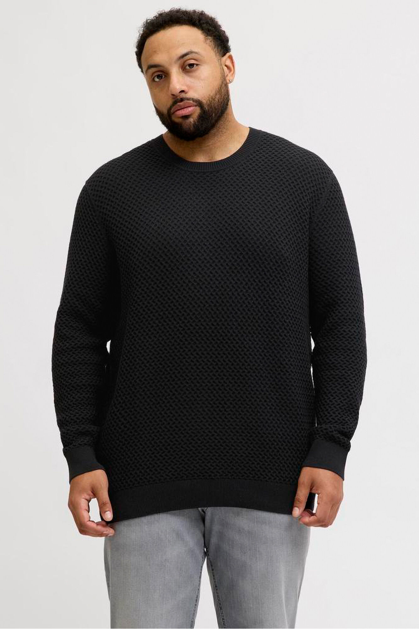 Jack & Jones PLUS Jersey b&aacute;sico de punto liso
