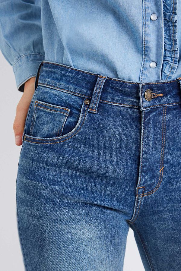 Springfield Jeans push-up azul