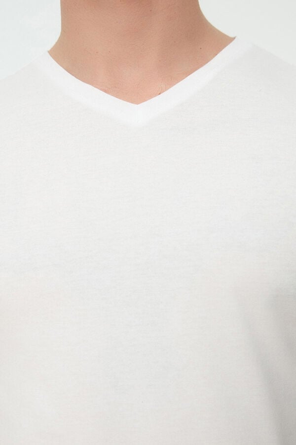 Trendyol T-shirt de manga curta  branco